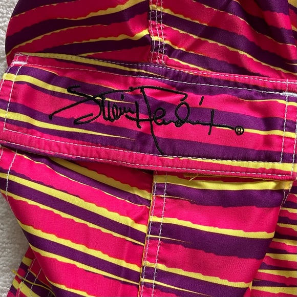 DRAGONFLY JIMI HENDRIX Psychedelic Board Shorts Size 32 Street Wear - Picture 5 of 11